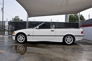 side shot of the BMW after the treatment