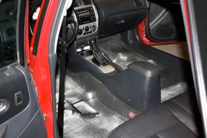 This is applied all over the vehicles interior