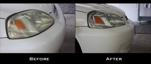 Headlight Restoration Before/After